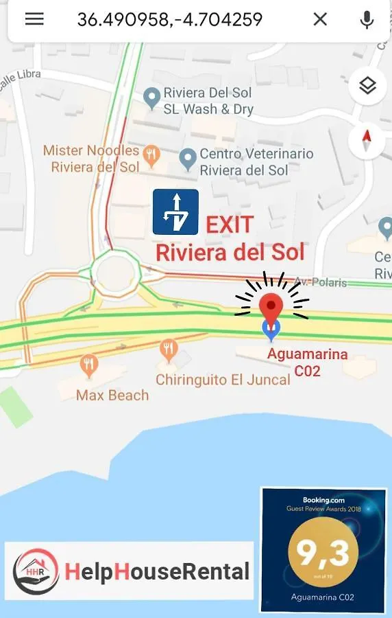 Apartmán Aguamarina C02 Mijas Španělsko